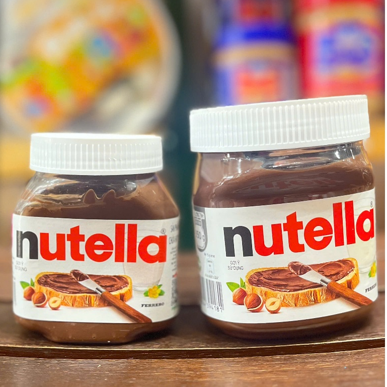 Nutella Hạt Phỉ Cacao 200g/350g/450g/750g - Hazelnut spread with cocoa