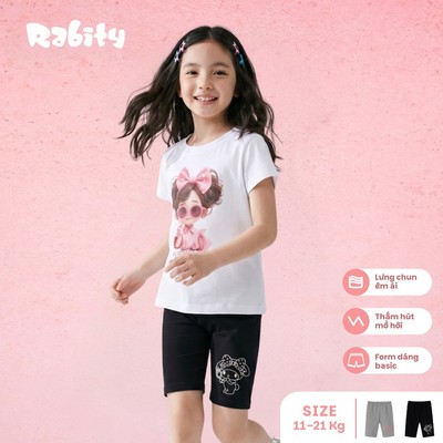   Quần legging lửng bé gái Rabity 948.003