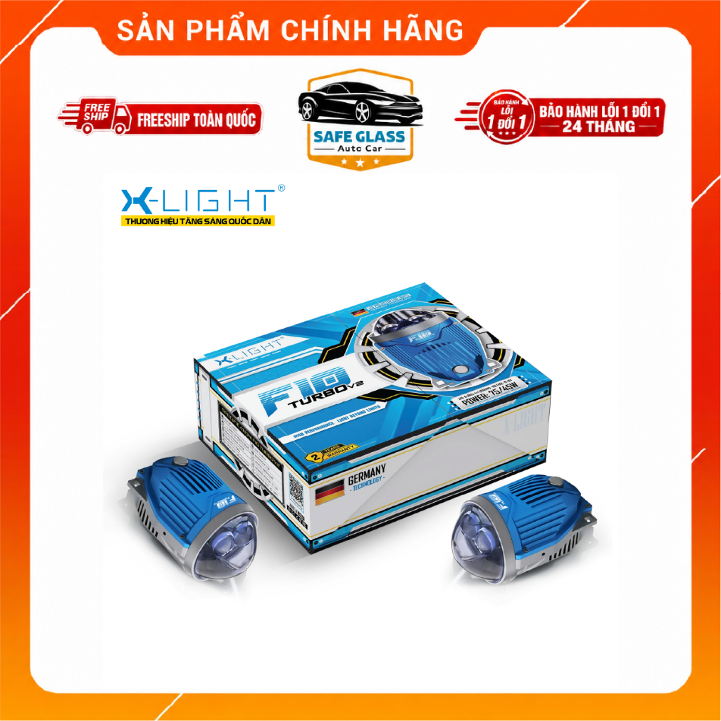 Bi Gầm X-LIGHT F10 TURBO 3.0 (HÀNG CHÍNH HÃNG )
