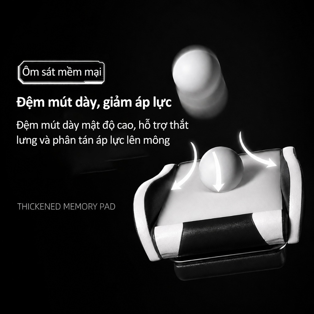 Ghế ghế máy tính chơi game, ghế ngồi lâu thoải mái dùng trong gia đình, ghế công thái học | BigBuy360 - bigbuy360.vn