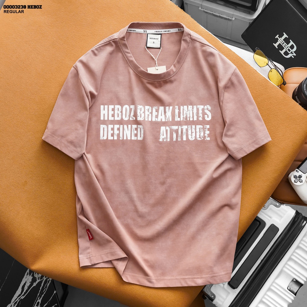 [HẾN STORE MENSWEAR] Áo thun HEBOZ wash limits 2M áo thun nam - 00003238