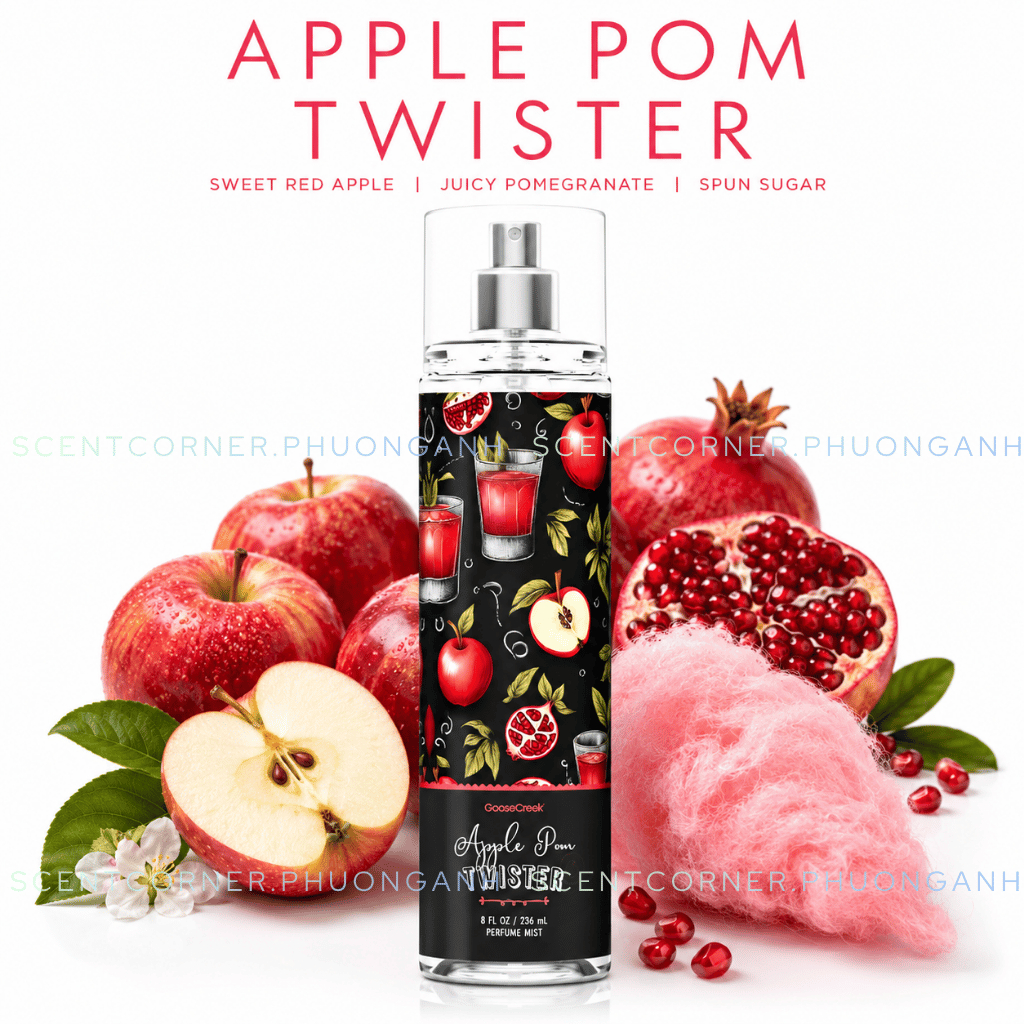[ Mini để thử mùi ] APPLE POM TWISTER - Body mist Goose Creek