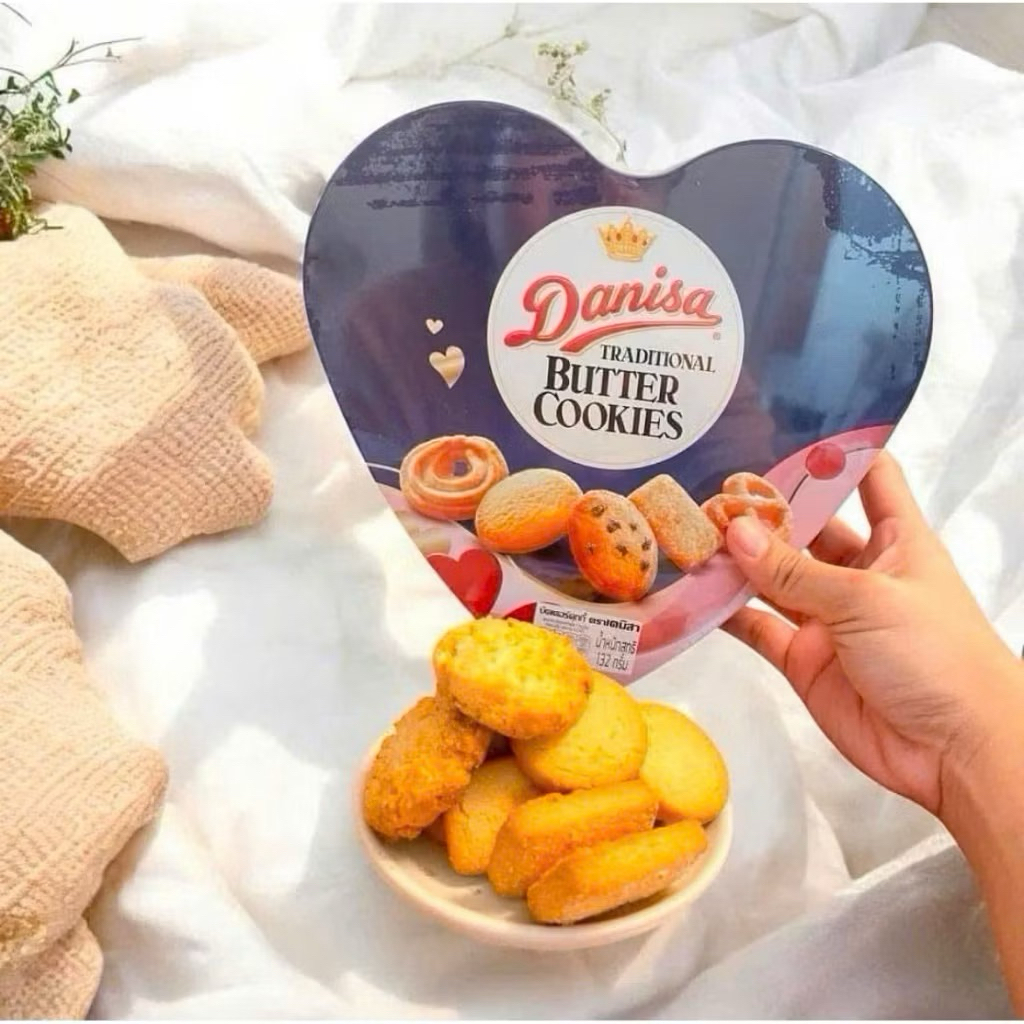 Bánh Quy Bơ Danisa Hộp Trái Tim 132g