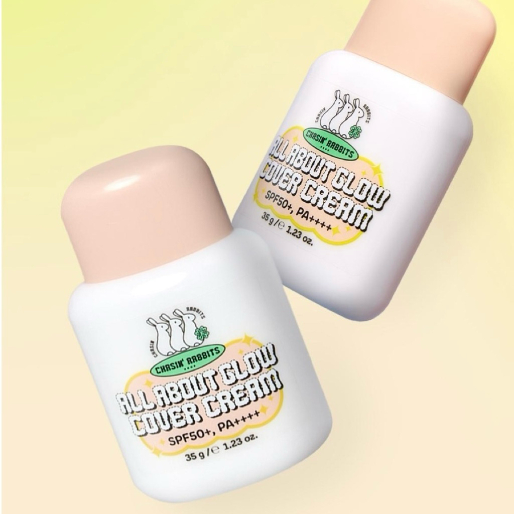 Kem nền nâng tone và che phủ CHASIN’ RABBITS All About Glow Cover Cream