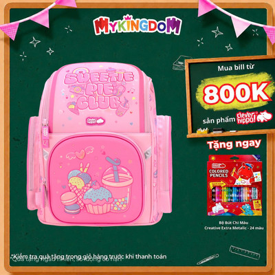 Ba Lô Đi Học Fancy Sweetie Pie Club CLEVER HIPPO BS1238/PINK