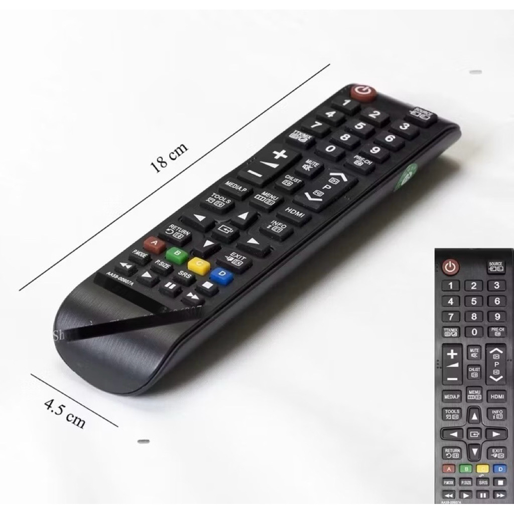 Remote  Tivi USE FOR Samsung - ngắn + Pin.