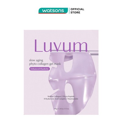 Mặt Nạ Thạch Collagen Luvum Giúp Trẻ Hoá Da Slow Aging Phyto Collagen Gel Mask 38g