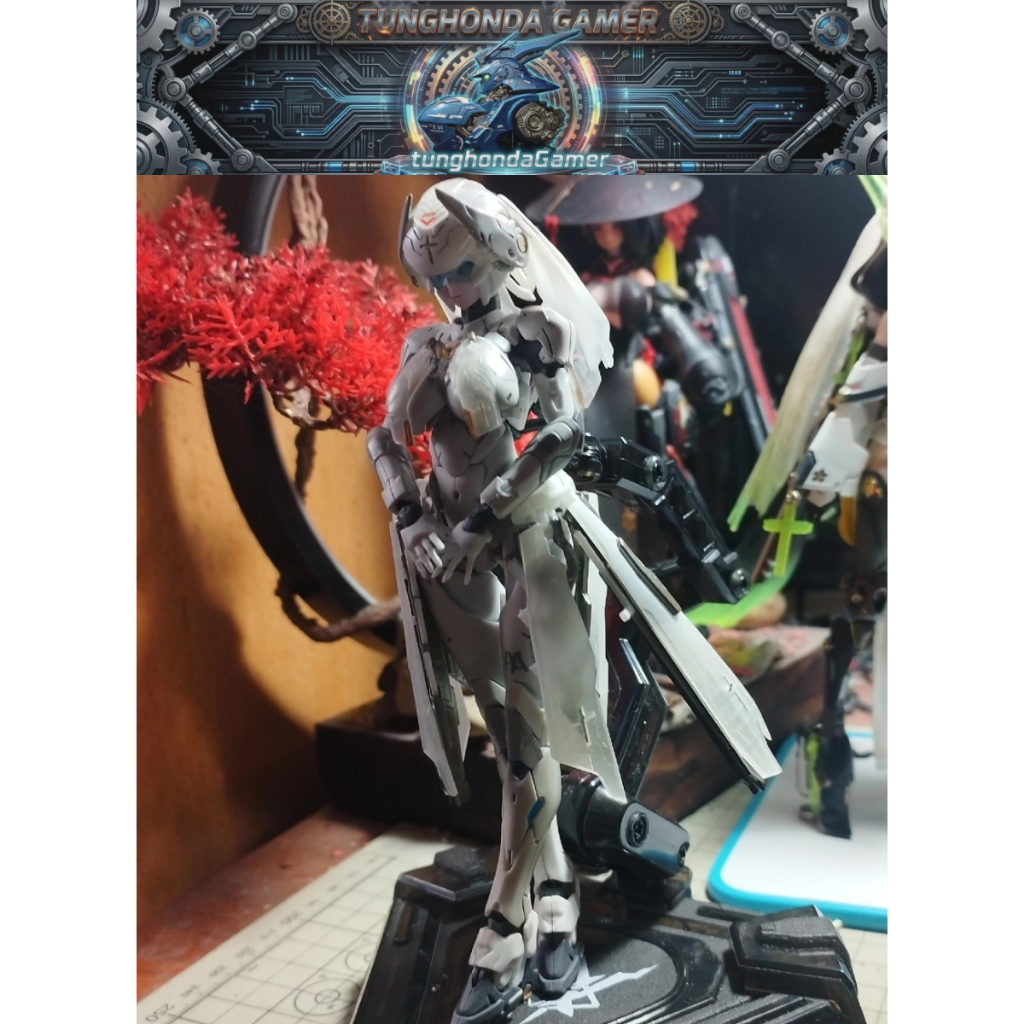[Đọc kỹ mô tả]mô hình in 3d clear phụ kiện ngự.c nữ tu sĩ cho MD002 Arcee Mecha Girl Nun transformer