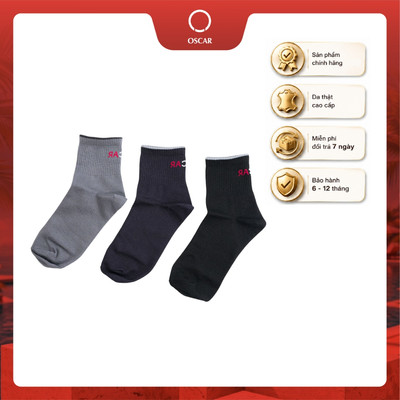 [NEW] Vớ cổ trung Oscar cao cấp, thấm hút mồ hôi tốt, co dãn thoải mái dày dặn 068