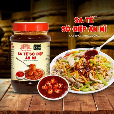Sa tế sò điệp Làng Chài Xưa hủ 260g dùng ăn mì, món chiên, nướng, phở, bún, cơm thơm ngon an toàn