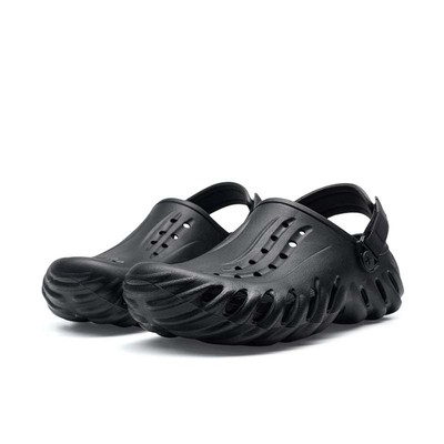 XTEP River Trekking shoes Giày lội nước ngoài trời Nam Giày thể thao bãi biển kiểu mới mùa hè Dép ngoài màu đen