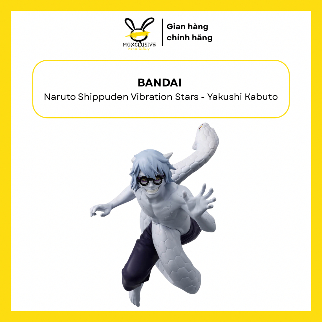 Mô Hình Chính Hãng Bandai Vibration Stars - Naruto Shippuden Yakushi Kabuto