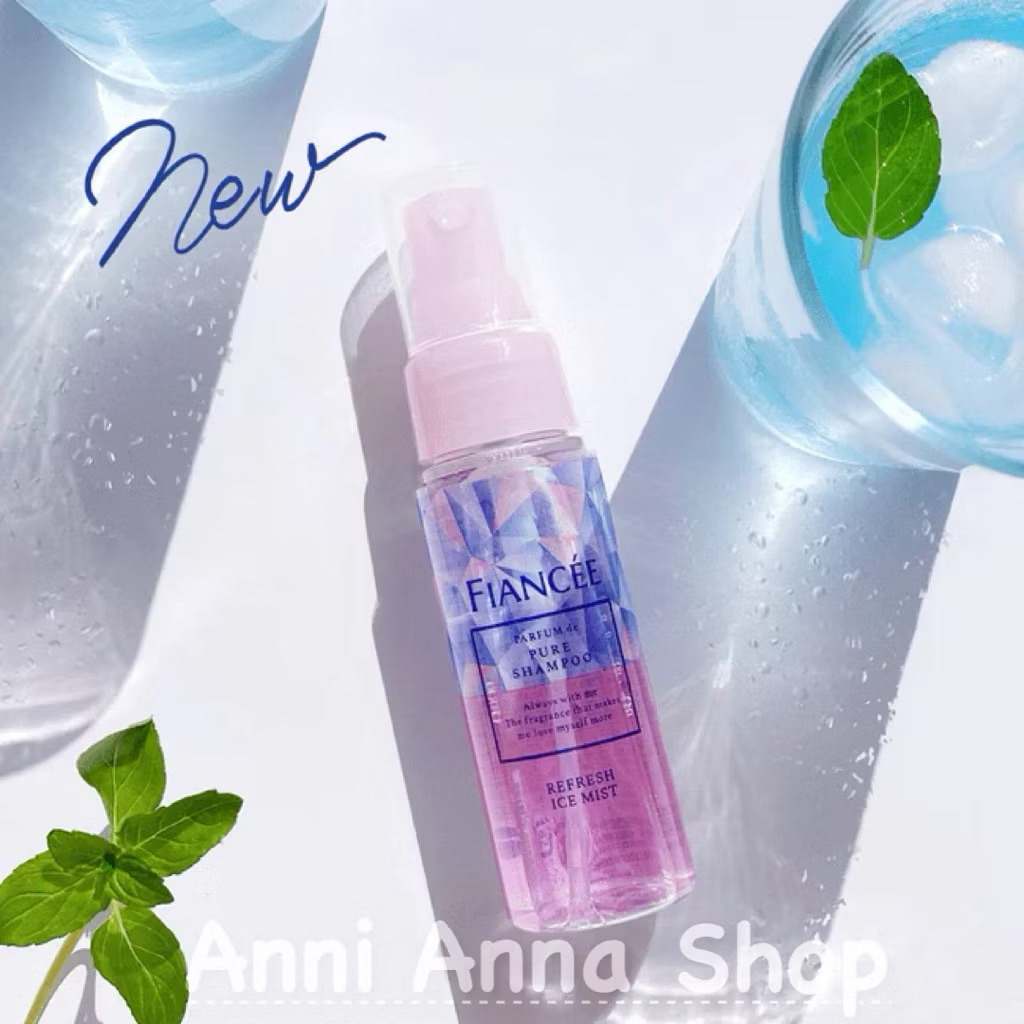 1 Xịt Mát Cơ Thể Fiancee Refresh Ice Mist Pure Shampoo Scent