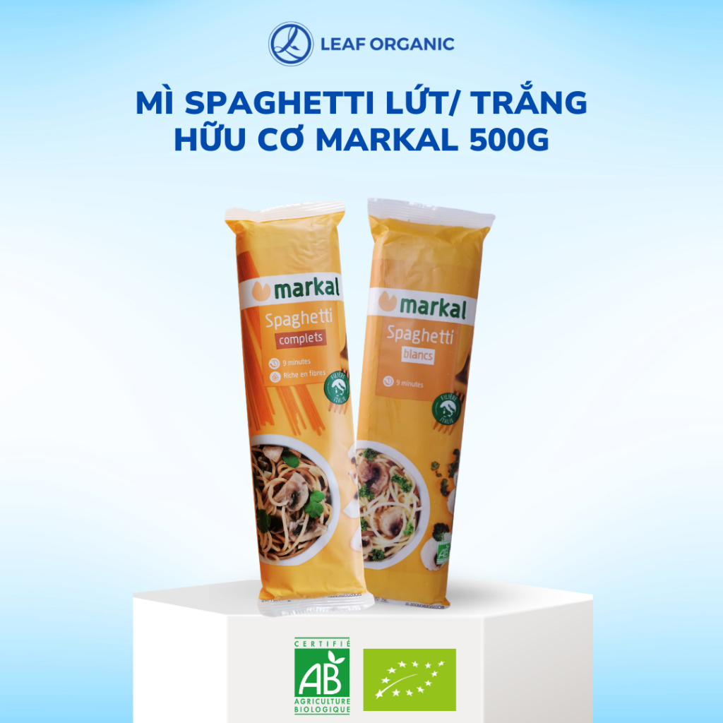 MÌ SPAGHETTI HỮU CƠ MARKAL 500G - NHẬP KHẨU PHÁP