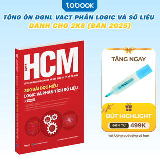Sách - Tổng Ôn Đánh Giá Năng Lực VACT Logic Và Phân Tích Số Liệu Đại Học Quốc Gia