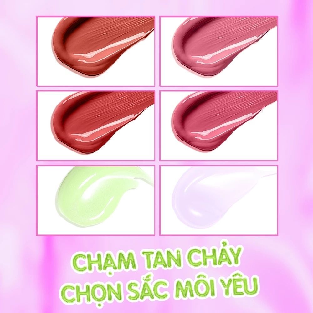 Ảnh 13 của Son kem bóng Dazzle Me Ink-Vinyl Lip Lacquer lâu trôi mịn màng kháng nước, ngọt ngào, 2.5ml
