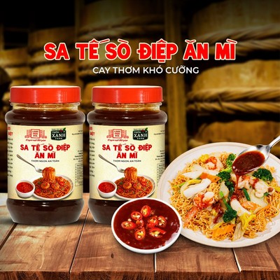 COMBO 2 HỦ Sa tế sò điệp Làng Chài Xưa hủ 260g dùng ăn mì, các món chiên, nướng, phở, bún, cơm