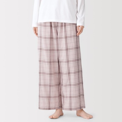 [26AW] MUJI Quần Dài Mặc Nhà Vải Double Gauze Cho Nữ