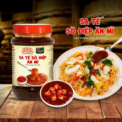 Sa tế sò điệp Làng Chài Xưa hủ 260g ăn mì tiện lợi, đậm vị, cay thơm khó cưỡng