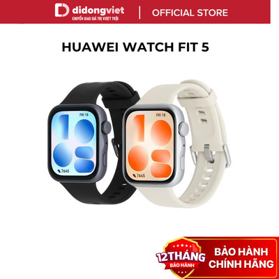 Đồng Hồ Thông Minh Huawei Watch Fit 5 Màn Hình AMOLED 1.82 inch Hỗ Trợ Nghe Gọi Bluetooth Chính Hãng