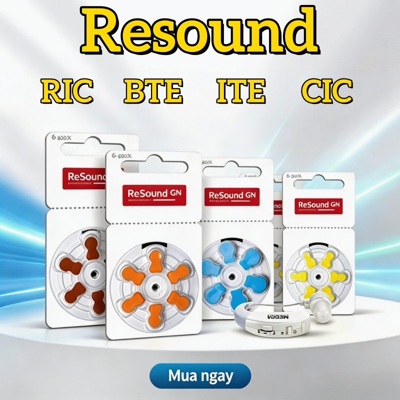 Pin máy trợ thính P312 A312 PR41 PR44 A675 P675 PR48 A13 P13 PR70 A10 P10