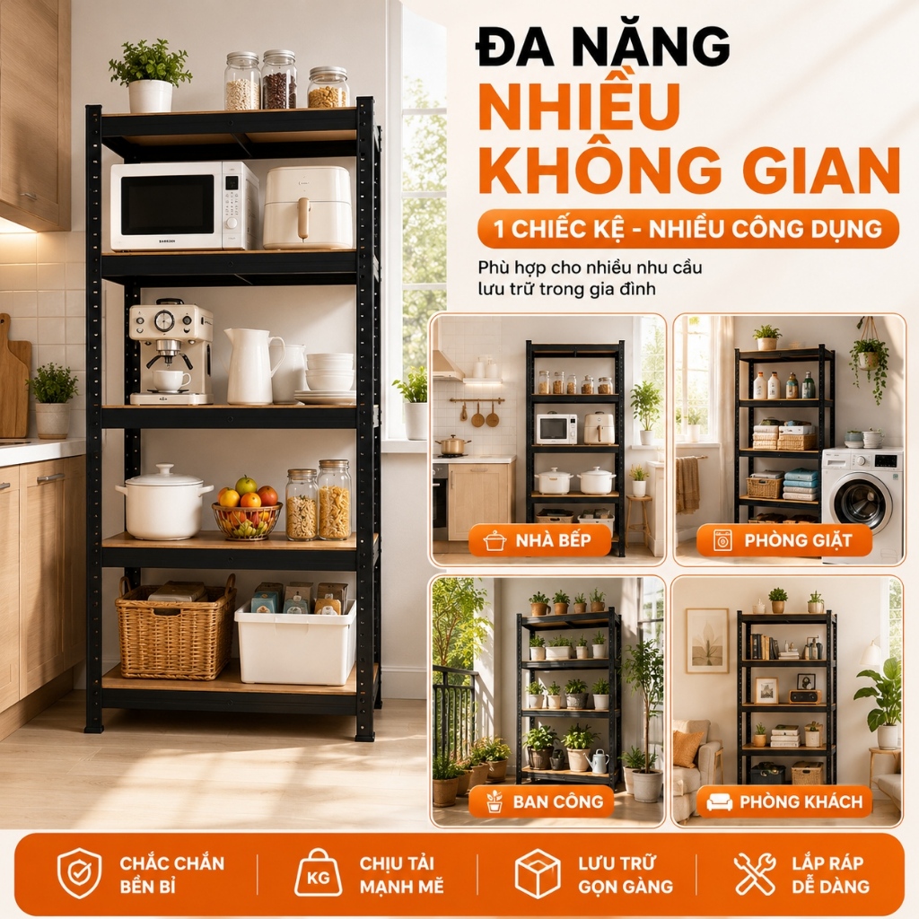 Bali Kệ Sắt  Gỗ V Lỗ 40x120x180cm Kệ Đa Năng  Cao Cấp Nhiều Kích Thước Lựa Chọn | BigBuy360 - bigbuy360.vn