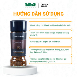 Cà Phê Đen Davidoff Espresso 90g - Nam An Market