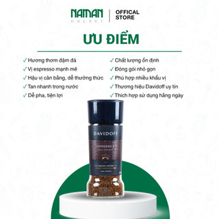 Cà Phê Đen Davidoff Espresso 90g - Nam An Market