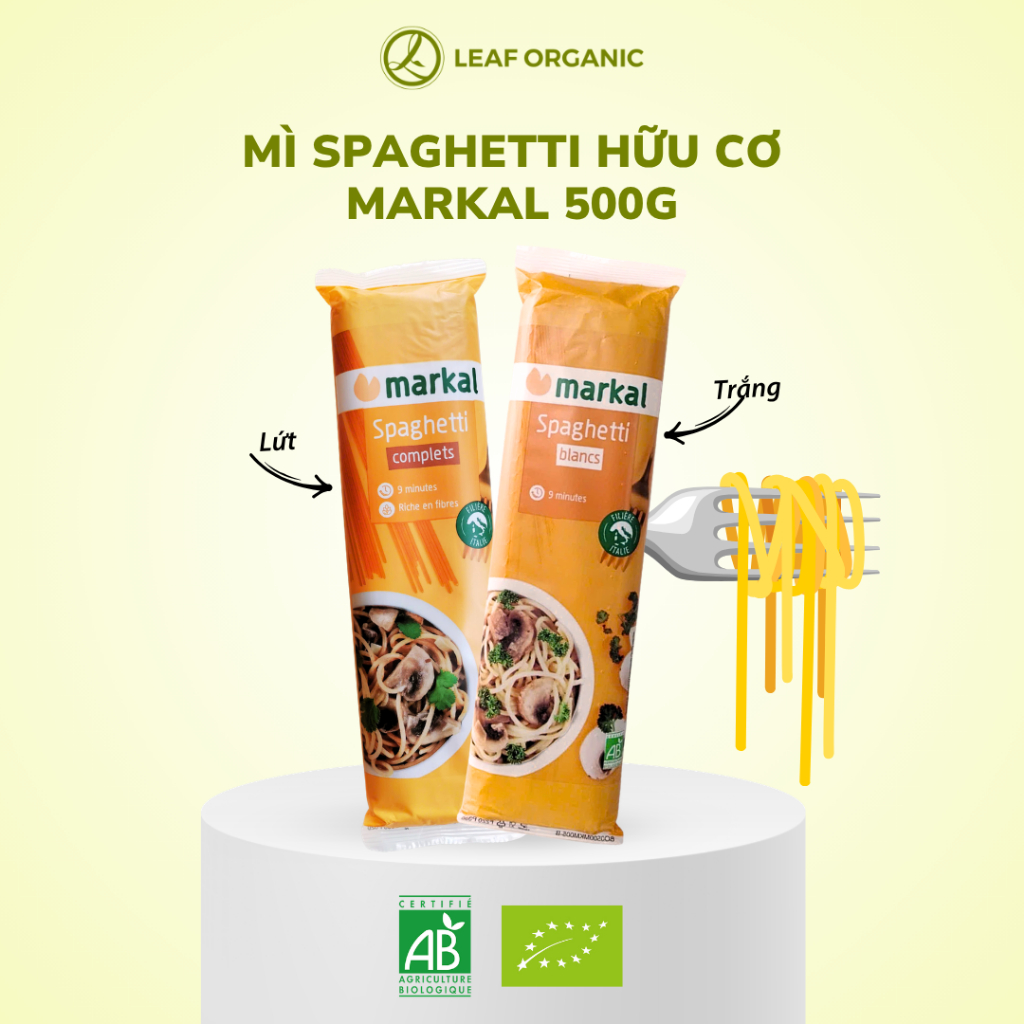 Mì spaghetti hữu cơ Markal 500g