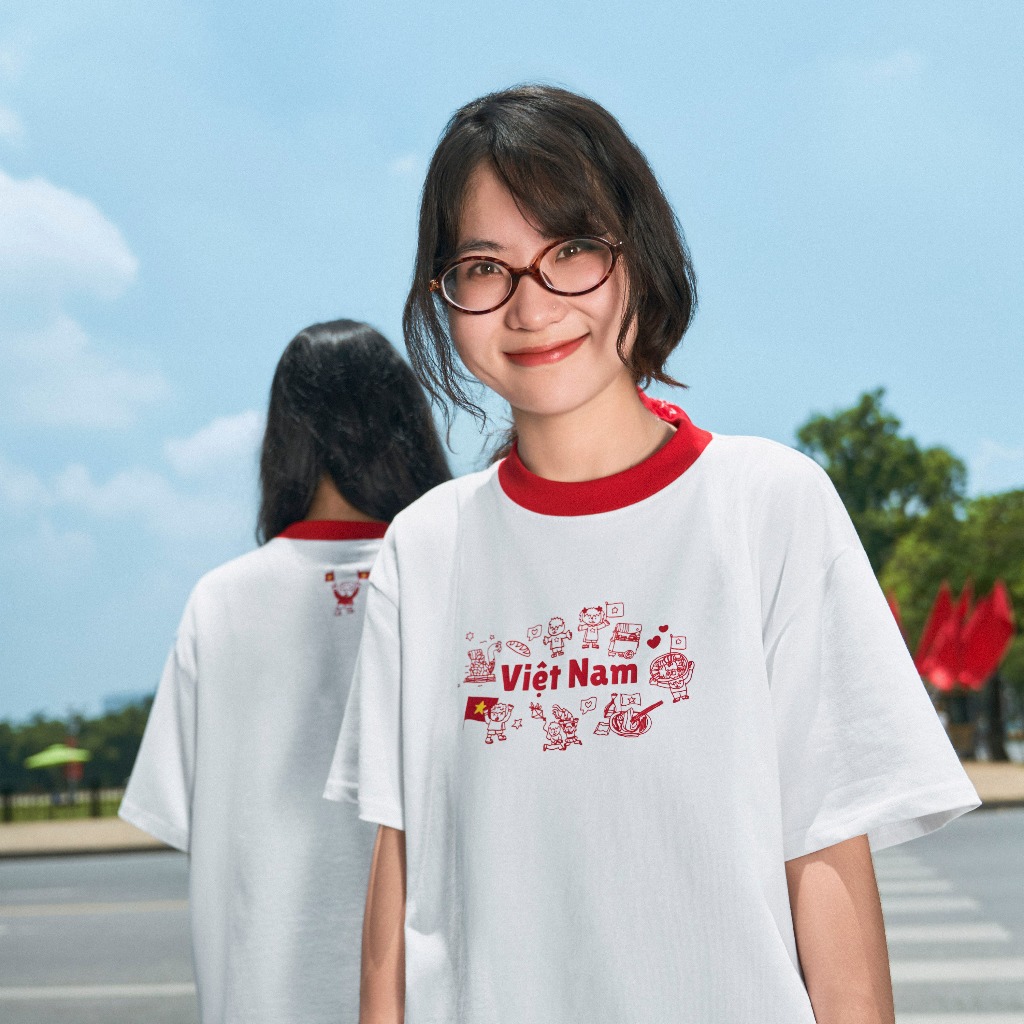Áo thun unisex Việt Nam Yêu Nước, áo local brand Tò he form suông rộng cotton 100% dày dặn