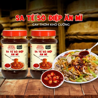 Combo 2 hủ Sa tế sò điệp Làng Chài Xưa hủ 260g ăn mì tiện lợi, đậm vị, cay thơm khó cưỡng