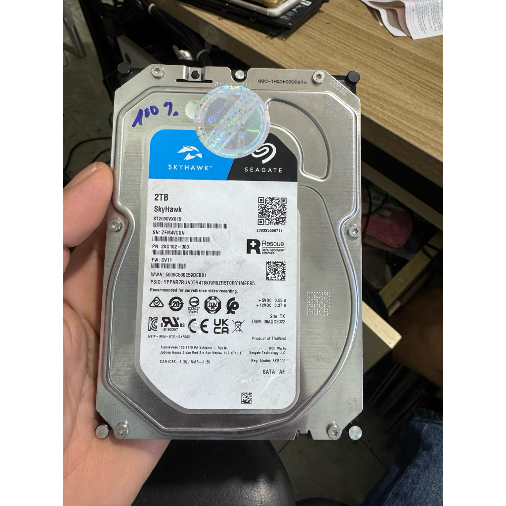 Ổ Cứng HDD PC 3.5 inch 1TB 2TB 3TB 4TB - HDD Gắn Máy Bàn, Đầu Ghi Camera, Box HDD, Nas - Seagate WD