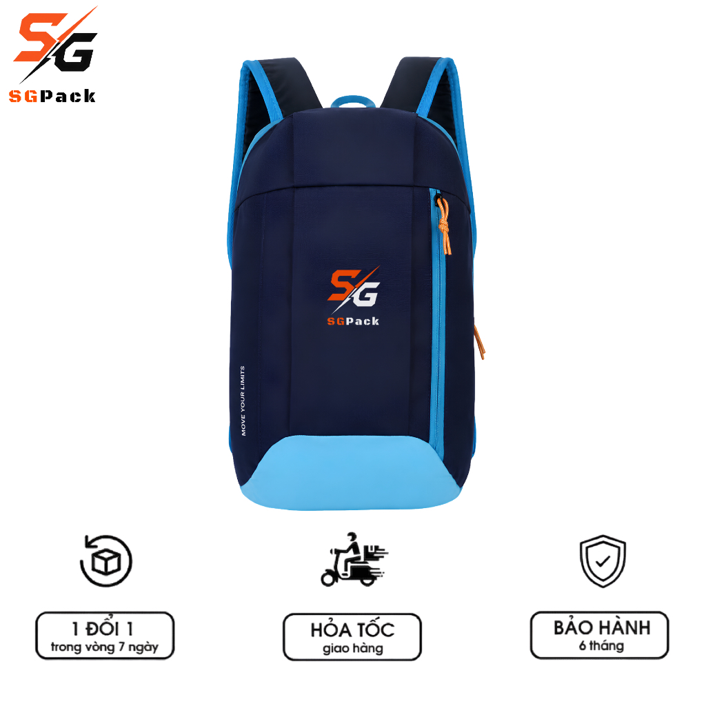 Balo Thể Thao Basic Đựng Laptop 14 Inch SGPack SG09 Urban 15