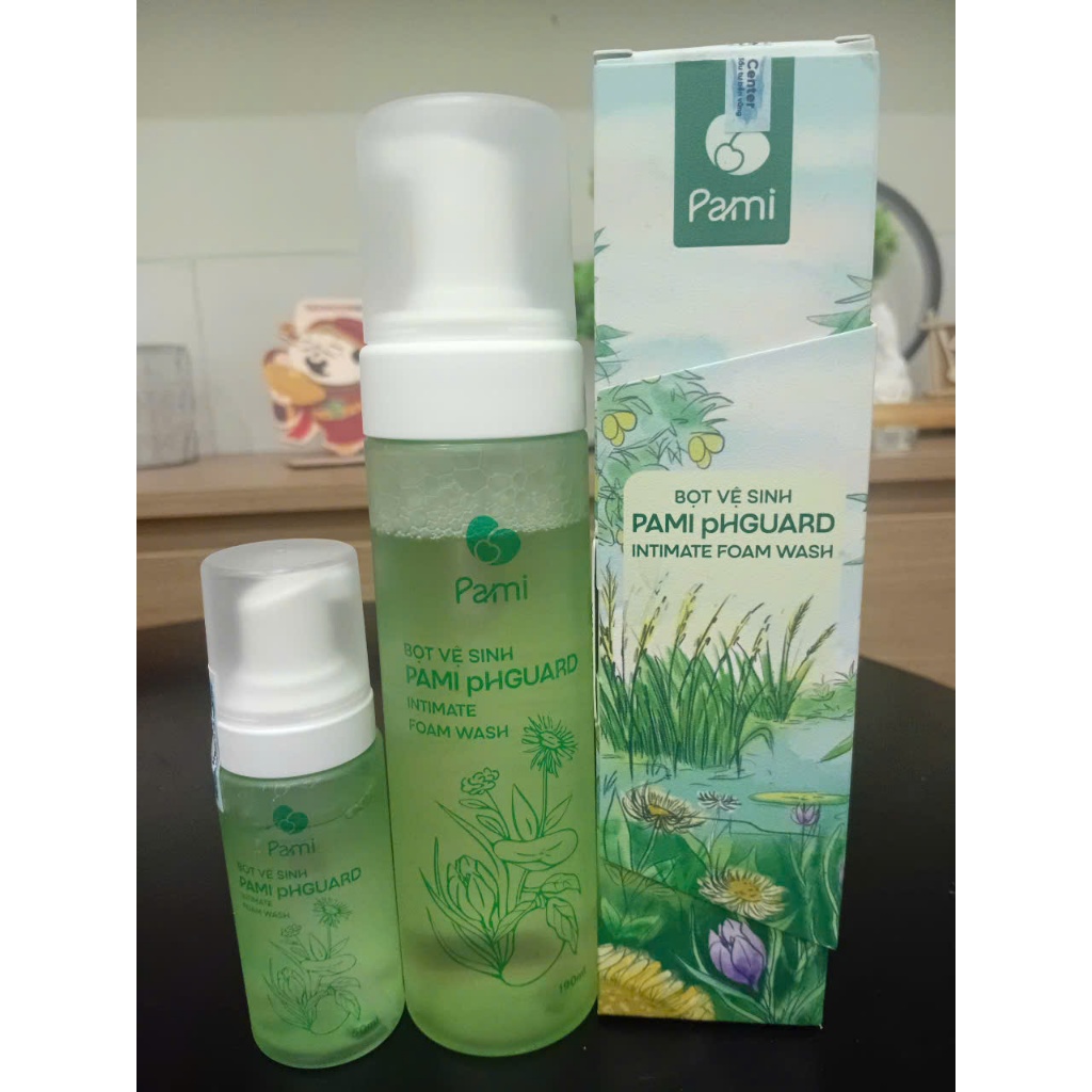 Pami bọt vệ sinh Pami PH Guard intimate form wash ngăn ngừa tác nhân nấm ngứa, dưỡng ẩm 150 ml .