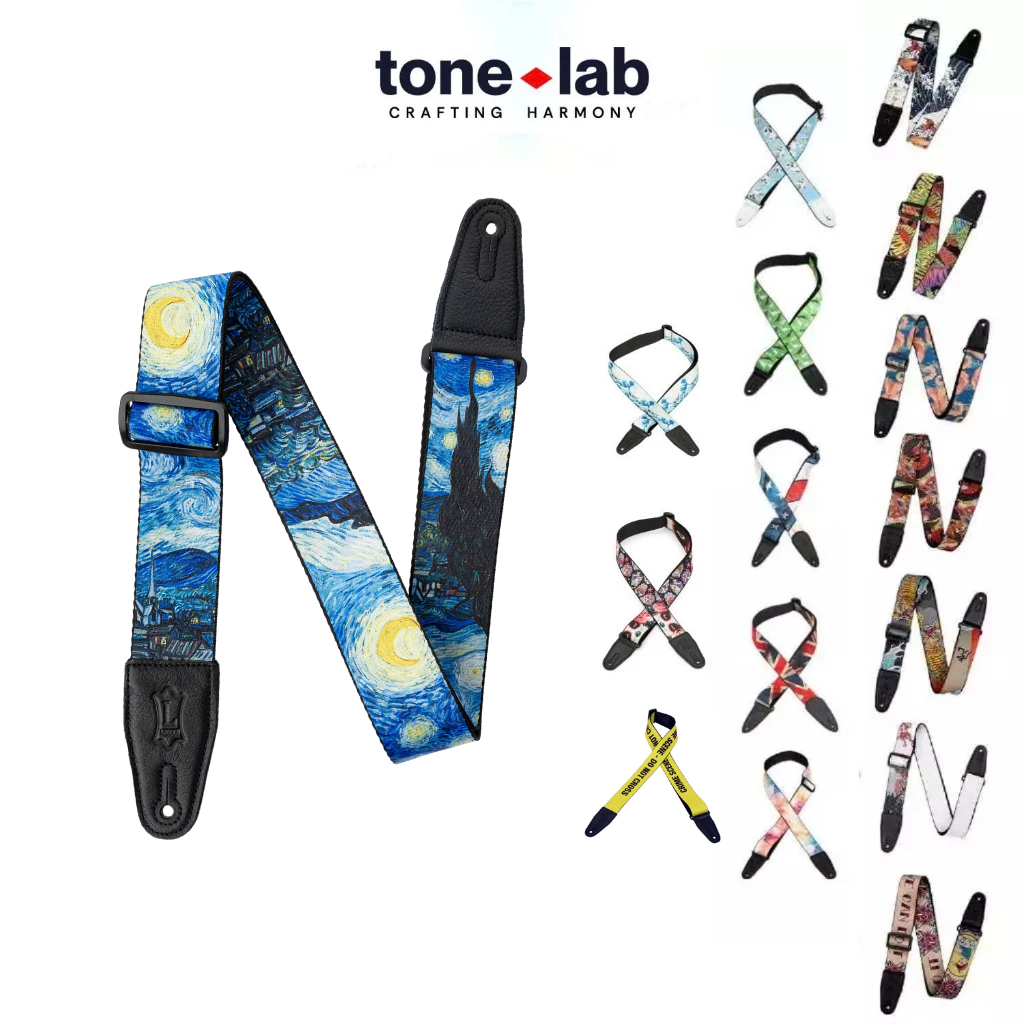 [Tone Lab] [HCM] Dây đeo đàn guitar strap MPD2 MPS2 Polyester Levy's (Made in Canada)