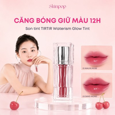 TIRTIR - Son tint bóng căng mọng TIRTIR Waterism Glow Tint 4g - Skinpop