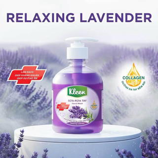 (4 Hương) Sữa rửa tay KLEEN 500ml