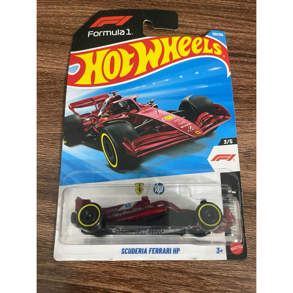 Xe mô hình Hot Wheels Formula 1 Ferrari HP