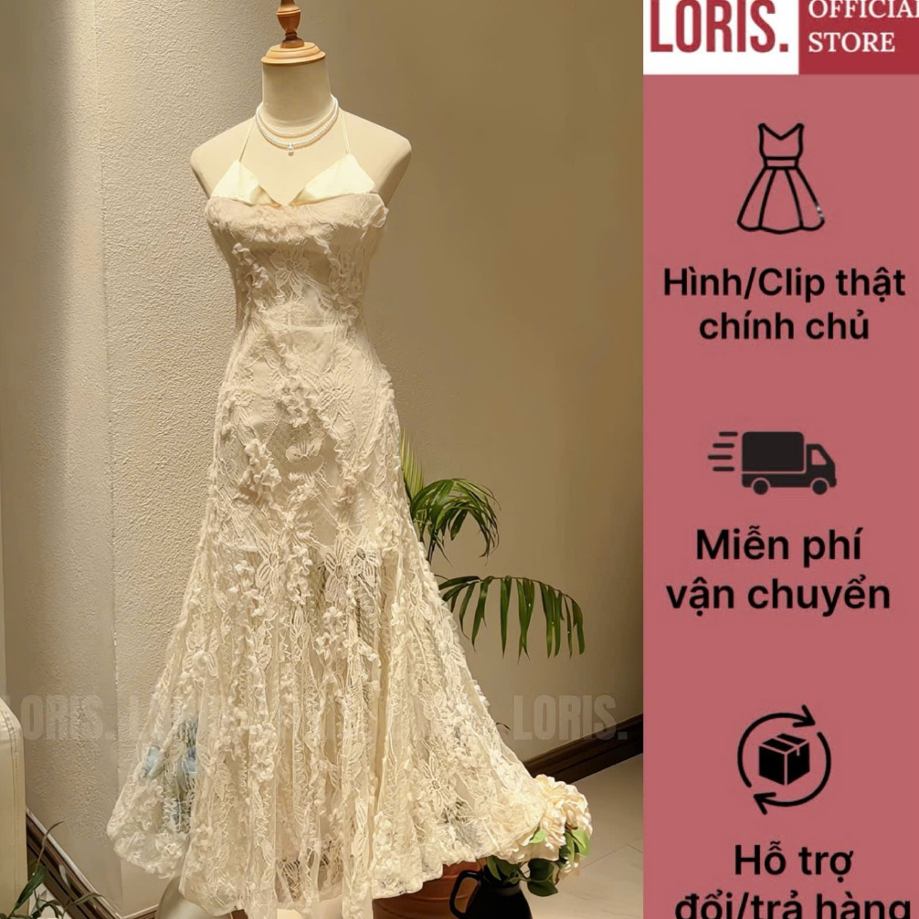 LORIS - Arina Dress, Đầm ren đi tiệc