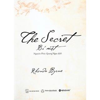 Sách - Bí mật The secret (bìa cứng) - Tùy chọn