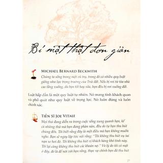 Sách - Bí mật The secret (bìa cứng) - Tùy chọn