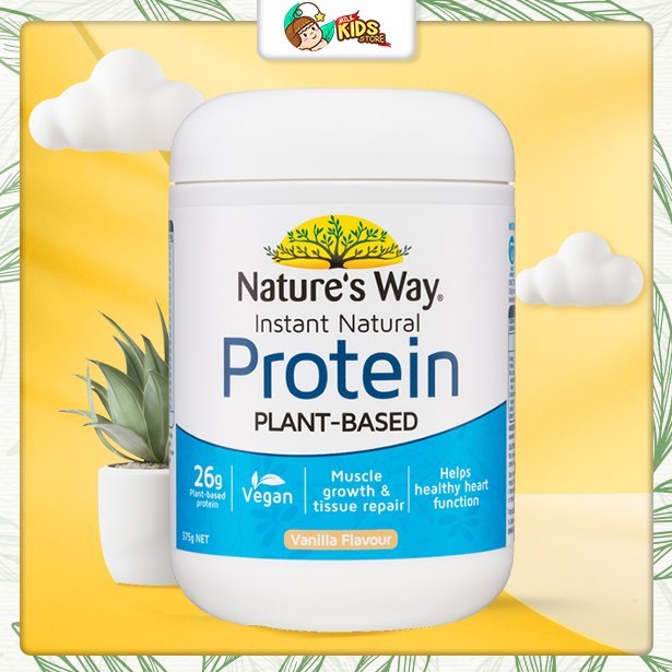 MILKSTORE - Bột Thực Vật bổ sung Đạm Nature's Way Instant Natural Protein Vanilla 375g ÚC