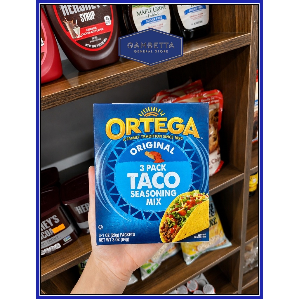 Ortega Original Bột Gia Vị Taco Seasoning Mix 3 packs
