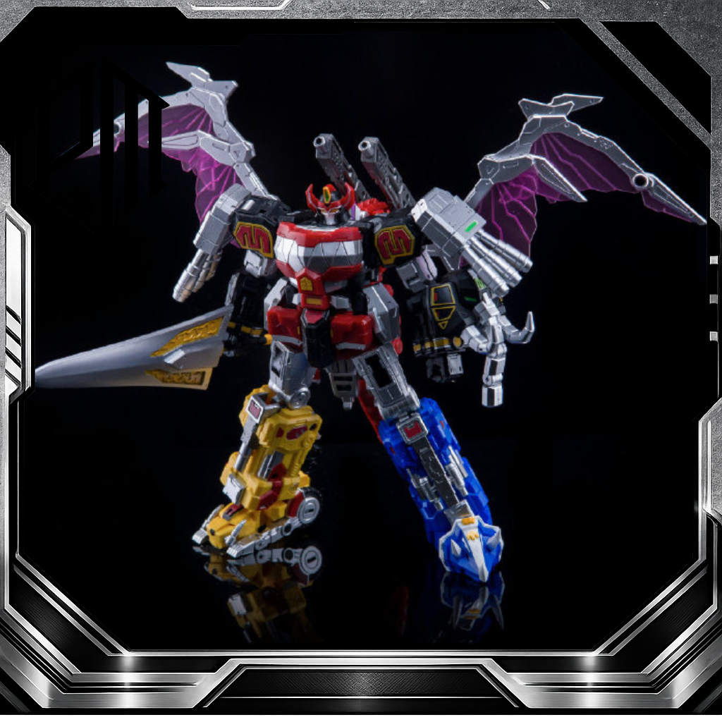 ( Có sẵn - Hoả tốc )Mô hình Lucky Cat Micro Cosmos MC-03 Beast Lord Megazord