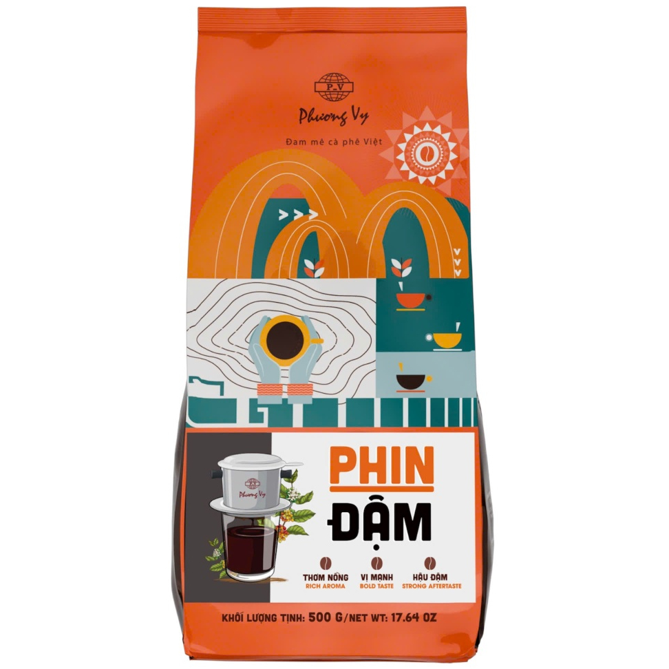 Cà Phê Phương Vy - PHIN ĐẬM 500G