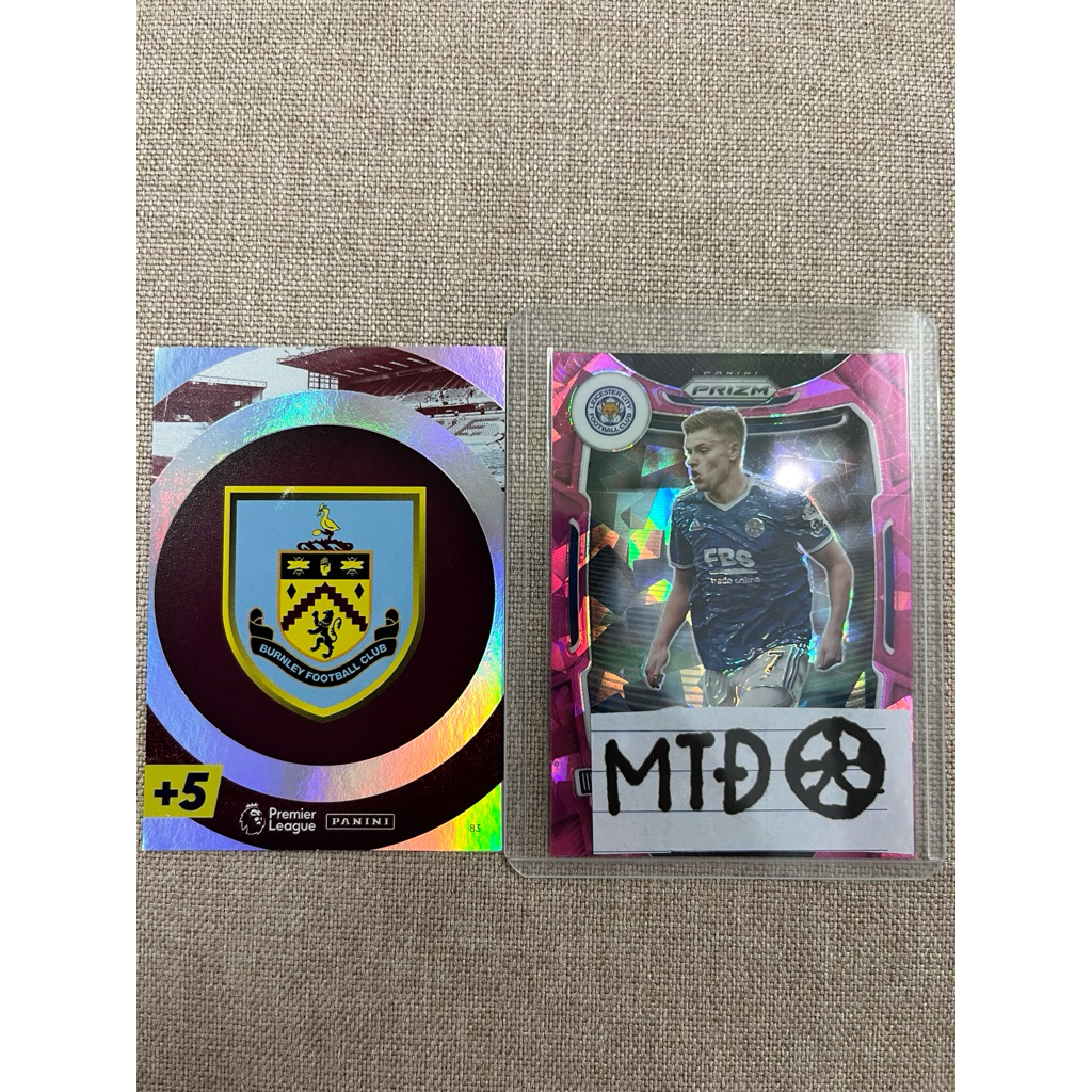Thẻ Panini EPL 22 Plus - Logo Burnley