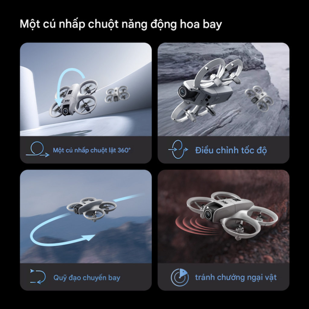 Flycam i1 Pro, Máy bay điều khiển từ xa, nhỏ gọn, camera 4K, Plycam, FPV cao cấp, Flycam | BigBuy360 - bigbuy360.vn