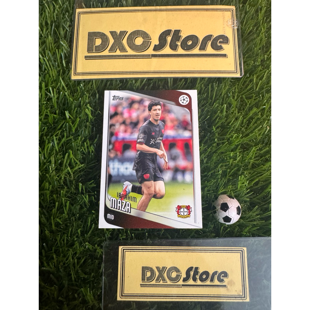 [ CHÍNH HÃNG ] - TOPPS UCC 2026 - IBRAHIM MAZA (BAYER 04 LEVERKUSEN)