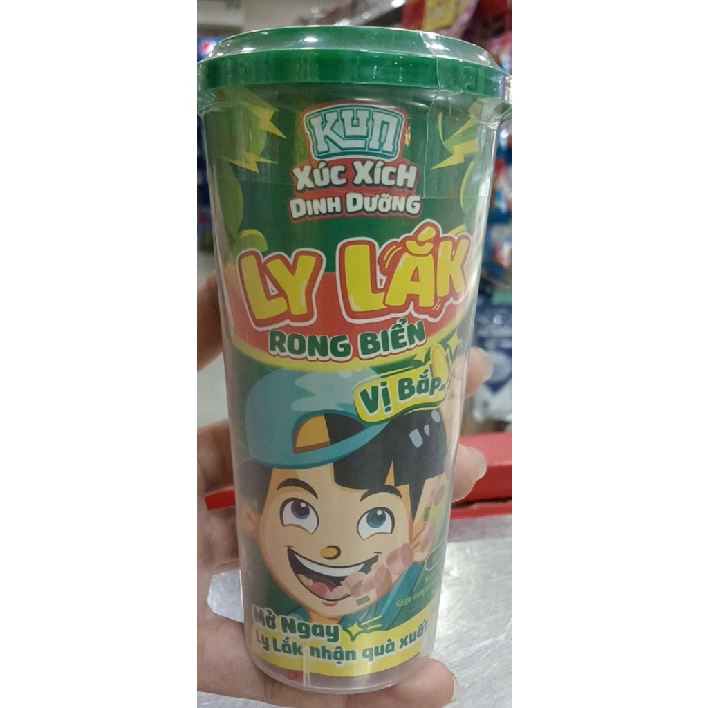 Kun Xúc xích dinh dưỡng Ly Lak các vị 42-43g