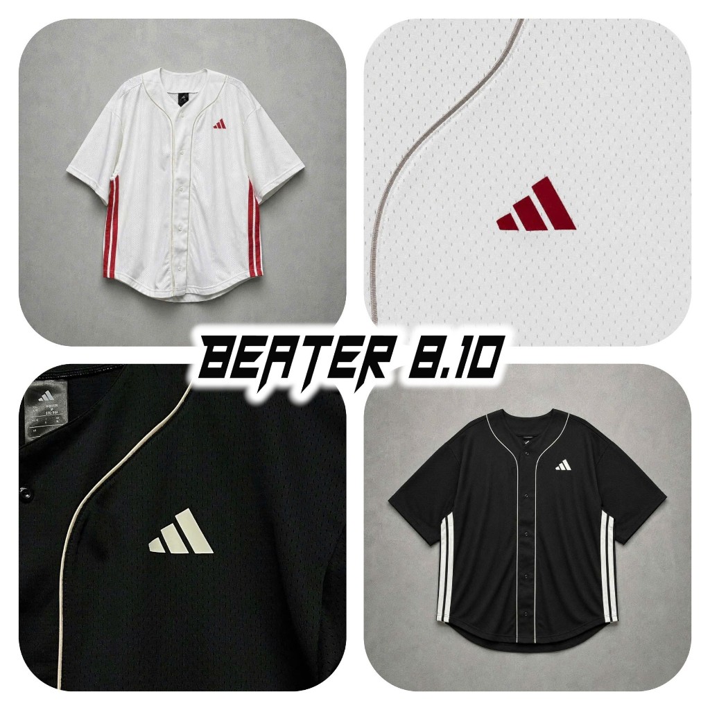 Áo Adidas Baseball Shirt Mesh Stadium " Black "- JZ6923